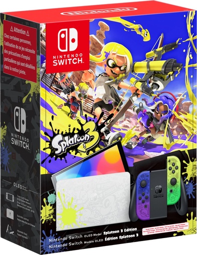Nintendo Switch Console (OLED-Model) - Splatoon 3 editie