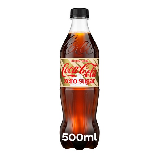 Coca-Cola holiday creamy vanilla fles 50 cl