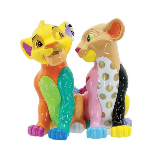 Simba and Nala Figurine by Disney Britto