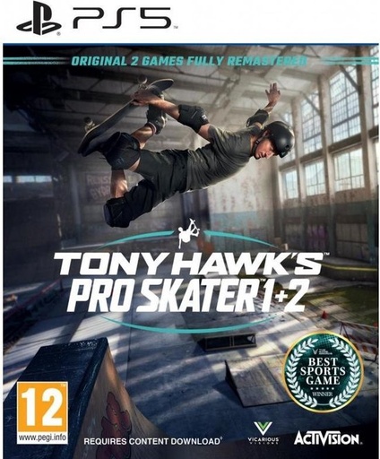 Tony Hawk's Pro skater 1+2