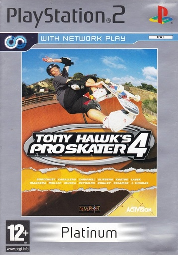 Tony Hawk's Pro Skater 4 (Platinum)